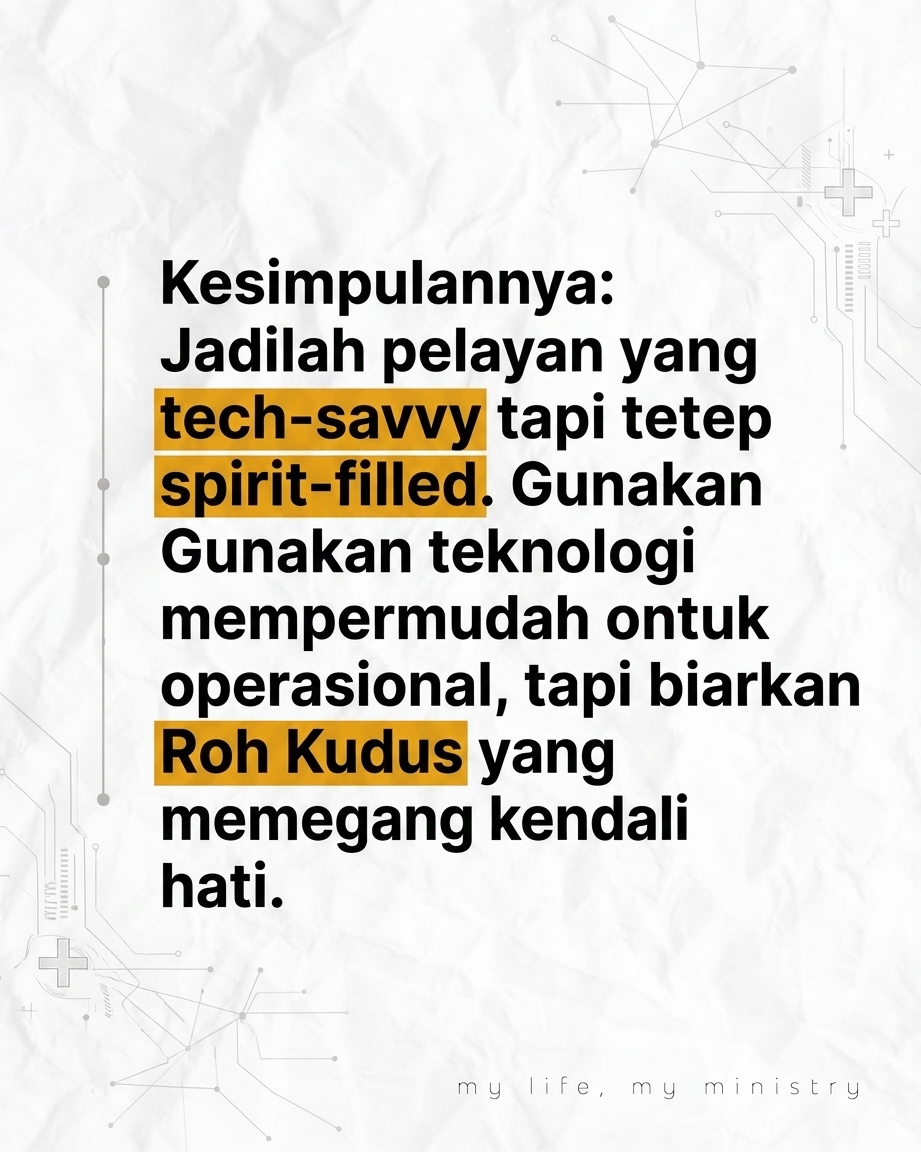 AI BISA GANTIIN TUHAN? Waduh, ngeringeri sedap ya! Yuk kita bahas gimana teknologi masa kini masuk ke pelayanan kita tanpa kehilangan esensi rohaninya.