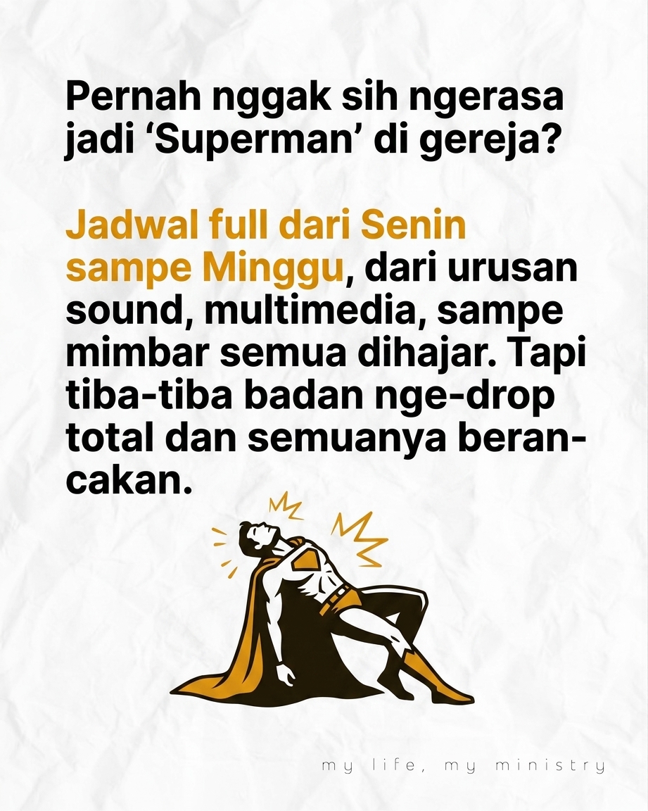 Gue Hampir Tumbang GaraGara Jadwal Pelayanan... Kok Bisa?