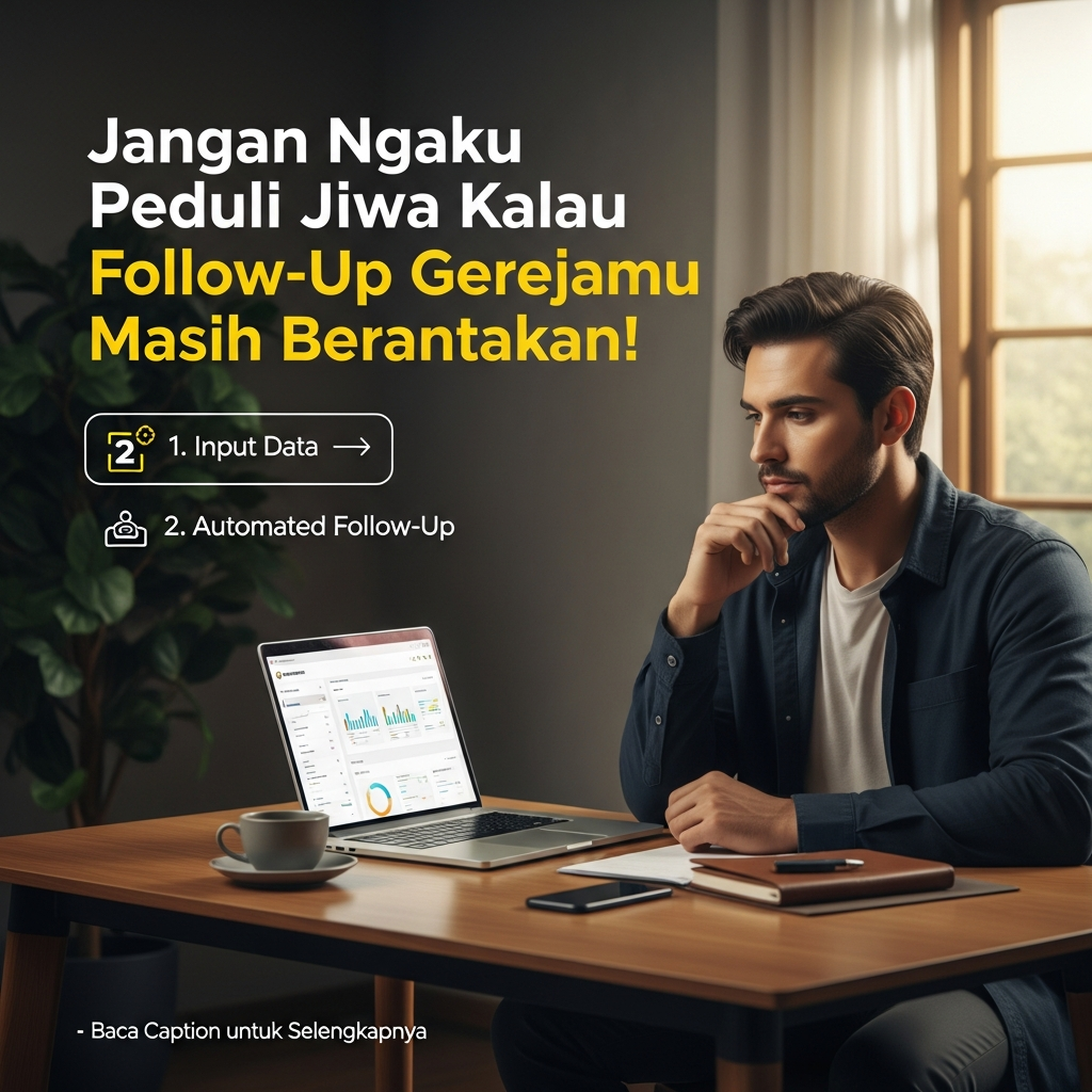 Jangan Ngaku Peduli Jiwa Kalau Follow-Up Gerejamu Masih Berantakan!