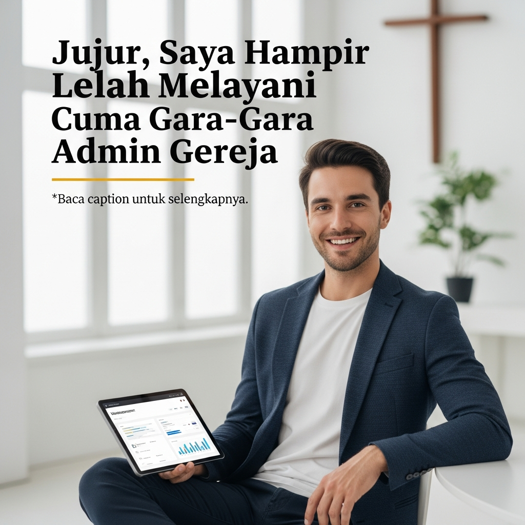 Jujur, Saya Hampir Lelah Melayani Cuma Gara-Gara Urusan Admin Gereja.