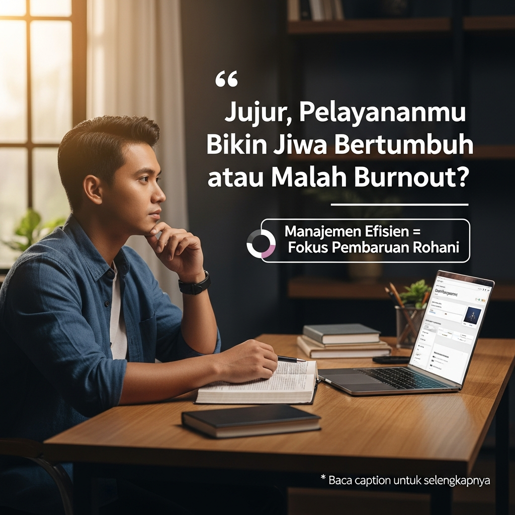 Jujur, Pelayananmu Bikin Jiwa Bertumbuh atau Malah Burnout?