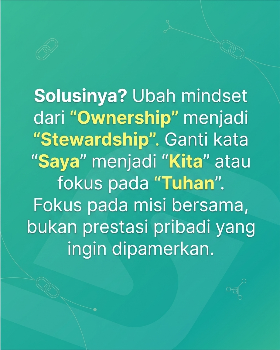 Stop Bilang Gereja SAYA Kalau Mau Pelayanan Maju! Kenapa katakata sederhana ini bisa menghambat pertumbuhan jemaat dan kesehatan organisasi Gereja Anda?