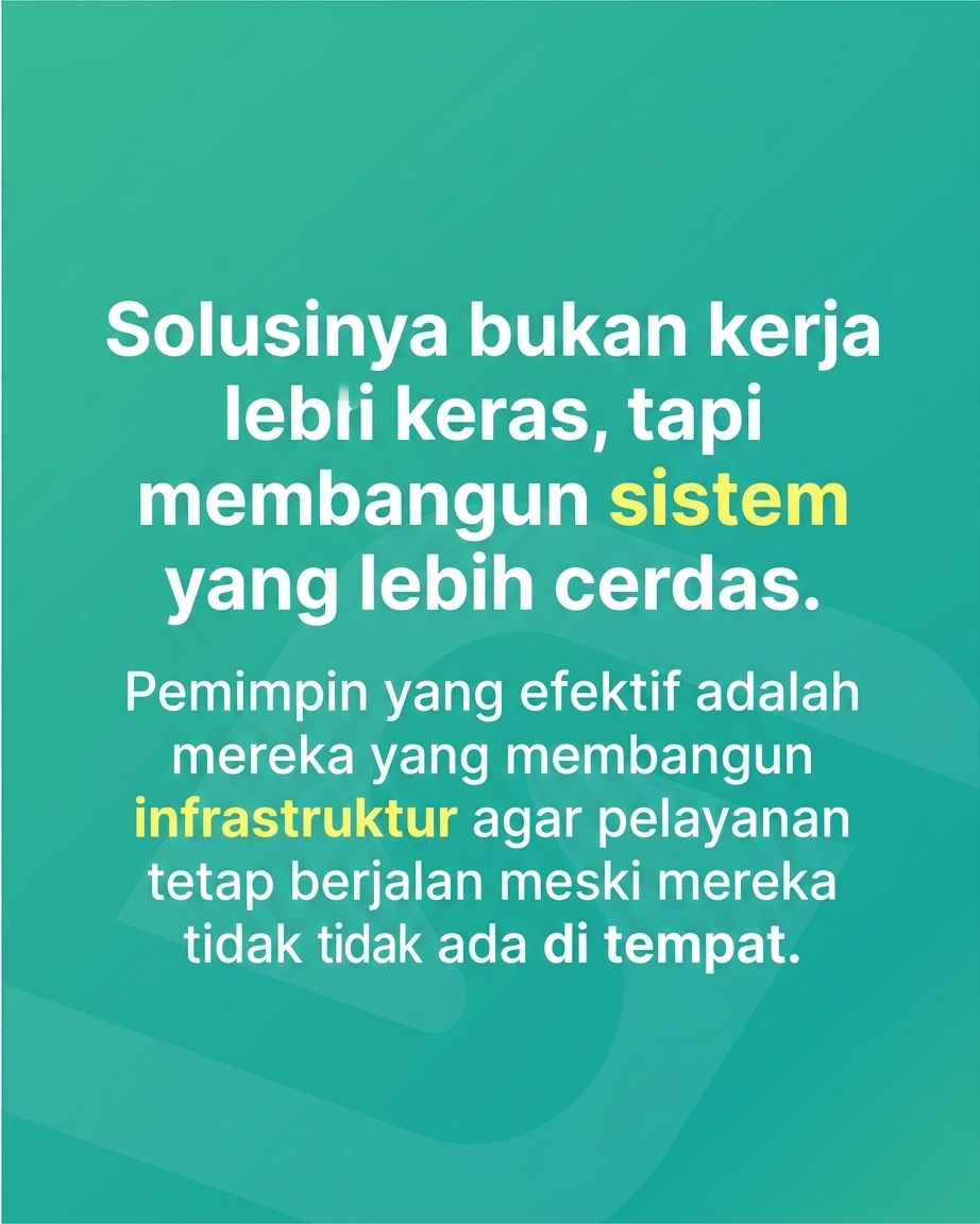 Judul Gereja Makin Rame, Tapi Kok Saya Makin Capek Ya? Rahasia di Balik Jebakan Oversolving dalam Pelayanan.