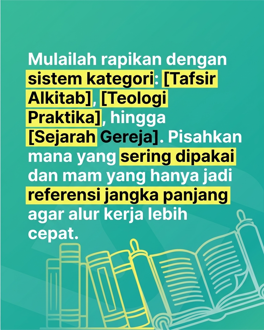 Jangan Sampai Rak Buku Jadi Kuburan Ide! Kenapa manajemen literatur dan data itu krusial buat pemimpin gereja masa kini? Yuk, kita bahas tuntas!