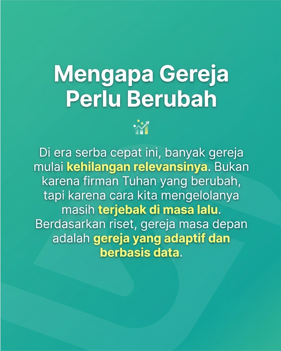 Gereja Kamu Bakal Ketinggalan Zaman Kalau Masih Pakai Cara Lama!