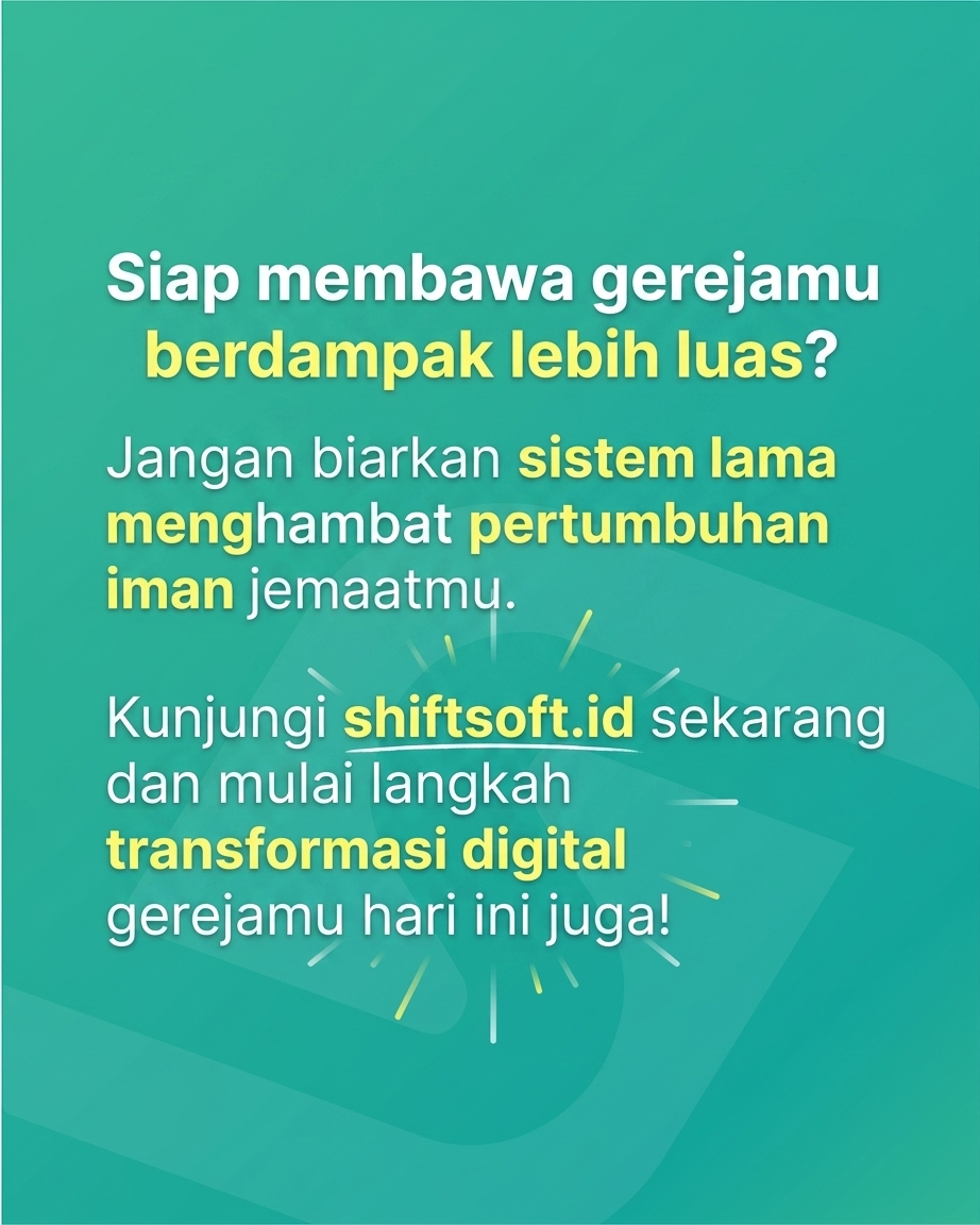 Gereja Kamu Bakal Ketinggalan Zaman Kalau Masih Pakai Cara Lama!
