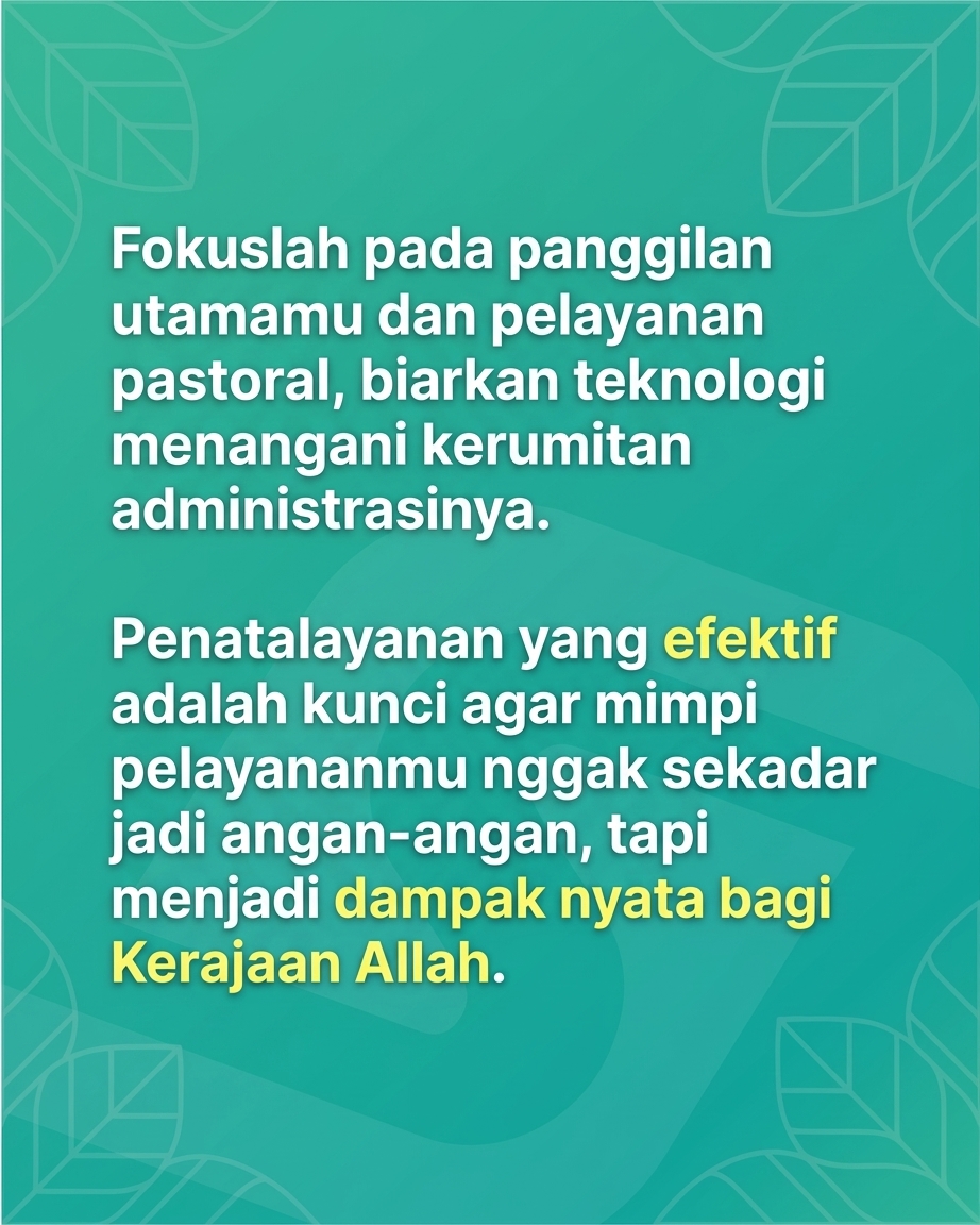 Visi Pelayananmu Lagi Mentok di Tengah Jalan? Jangan Lanjut Kalau Nggak Mau Burnout!