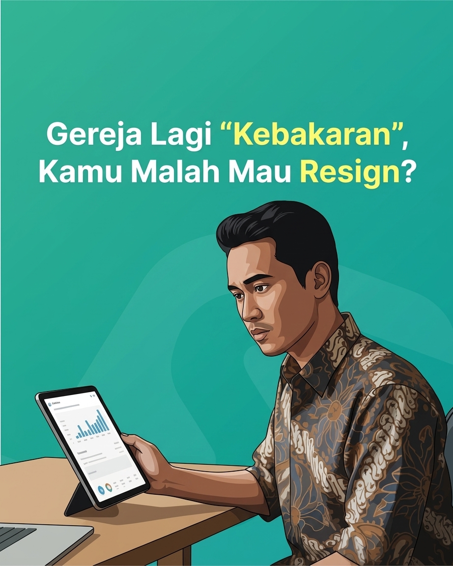 Gereja Lagi Kebakaran, Kamu Malah Mau Resign?