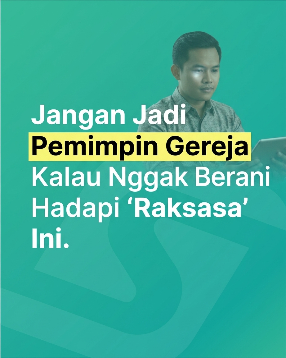 Jangan Jadi Pemimpin Gereja Kalau Nggak Berani Hadapi Raksasa Ini.