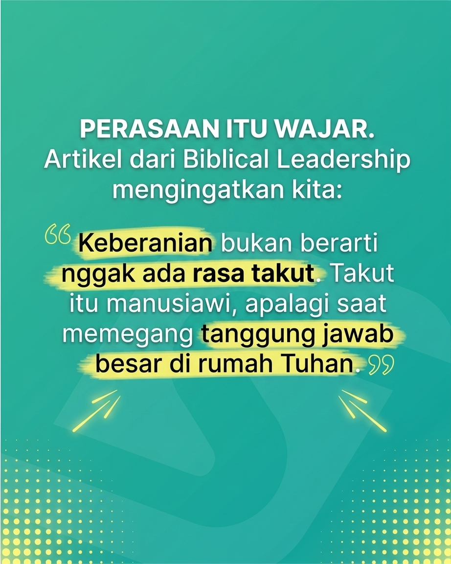 Jangan Jadi Pemimpin Gereja Kalau Nggak Berani Hadapi Raksasa Ini.