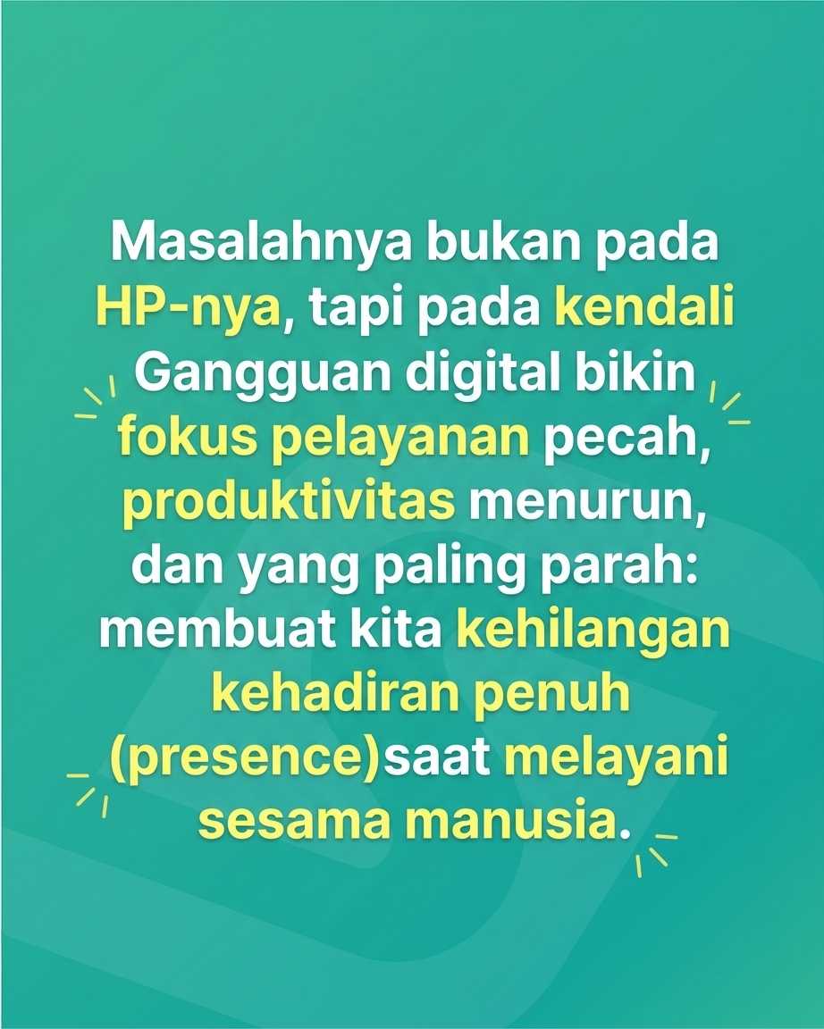 HP Kamu Itu Senjata yang Bisa Melukai Jemaat Sendiri! Pernah terpikir nggak kalau benda kecil di saku kamu bisa jadi alat paling berbahaya dalam pelayananmu?