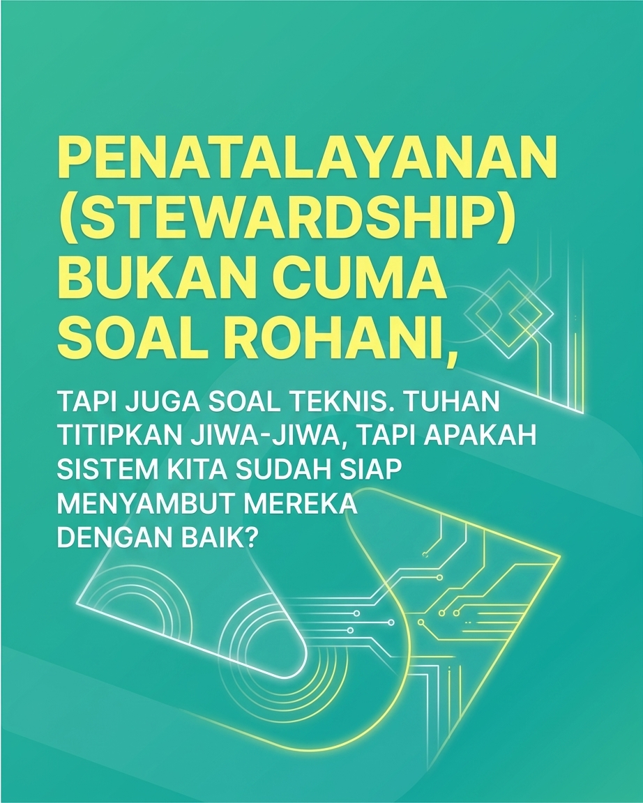 Gereja Makin Rame, Tapi Kok Malah Burnout? Janganjangan kita minta berkat tapi lupa siapin wadahnya. Mari kita bahas penatalayanan yang benar.