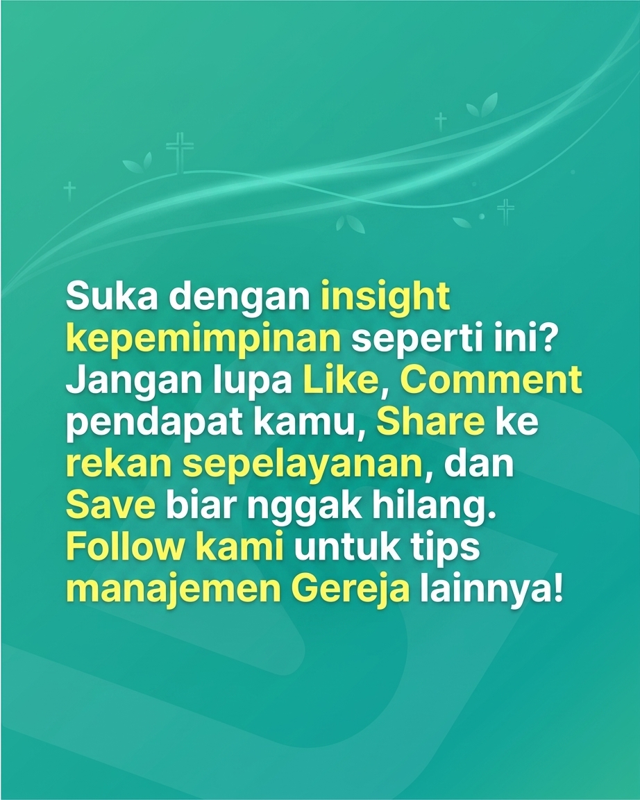 GEREJA ANDA SEDANG MENUJU JALAN BUNTU? Atau cuma takut ganti sopir?