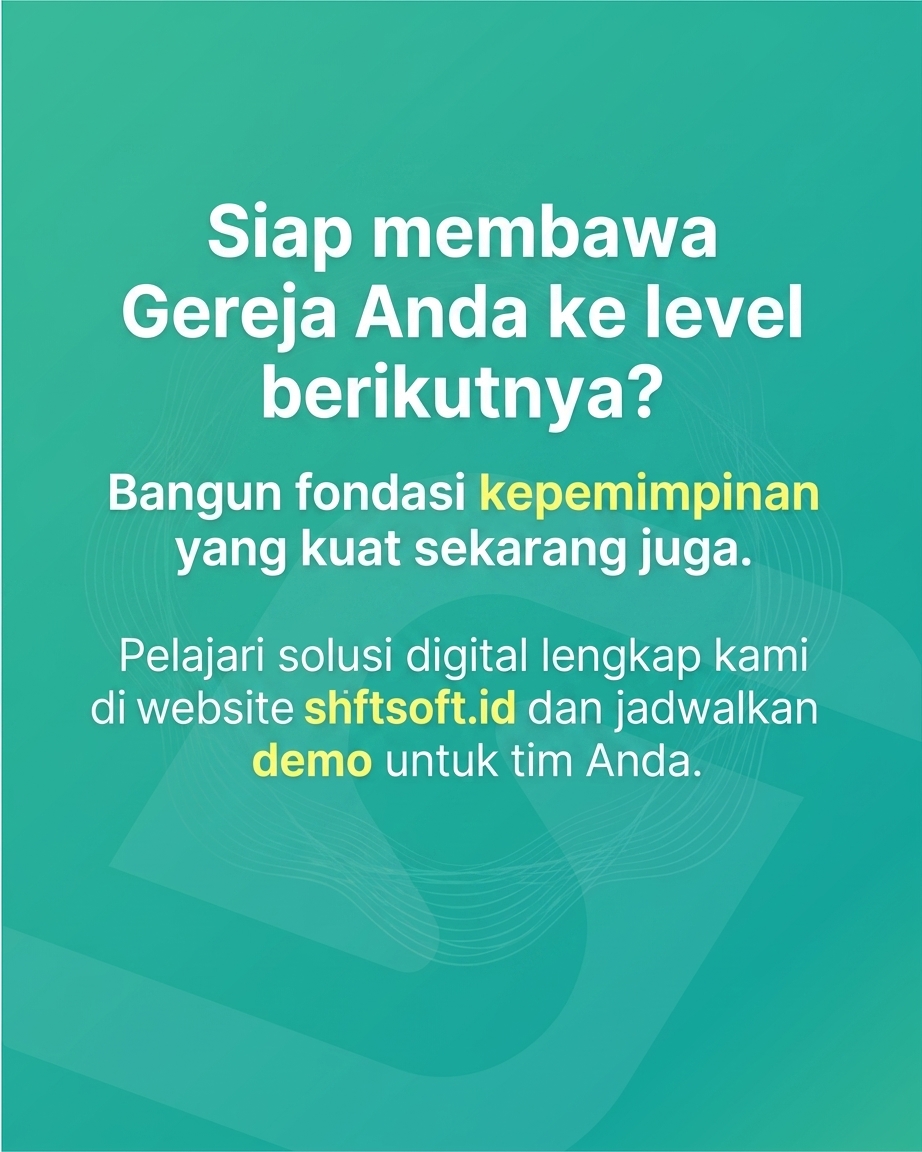 GEREJA ANDA SEDANG MENUJU JALAN BUNTU? Atau cuma takut ganti sopir?