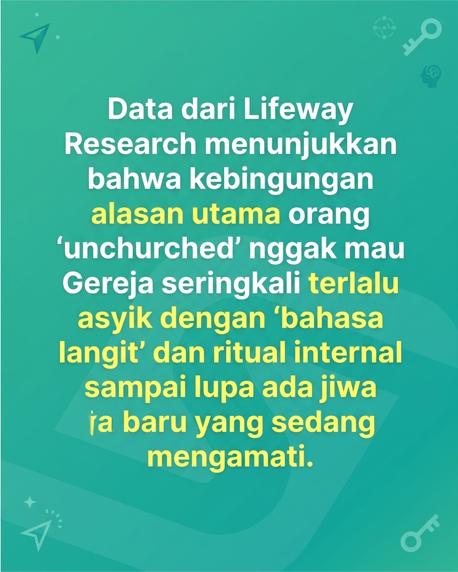 Jangan Ajak Orang Baru ke Gereja Kalau Masih Kayak Gini...