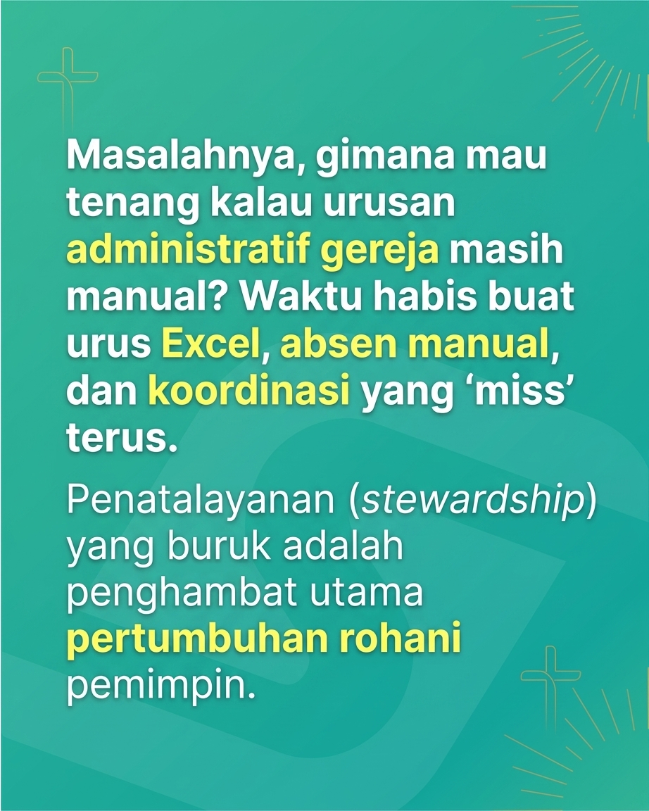 Jangan Cari Tuhan Pas Lagi Panik Doang! Seringkali kita baru berlutut minta tuntunan Tuhan saat masalah gereja sudah di ujung tanduk. Padahal, kepemimpinan yang efektif dimulai dari mencari wajahNya setiap hari, bukan cuma saat darurat.
