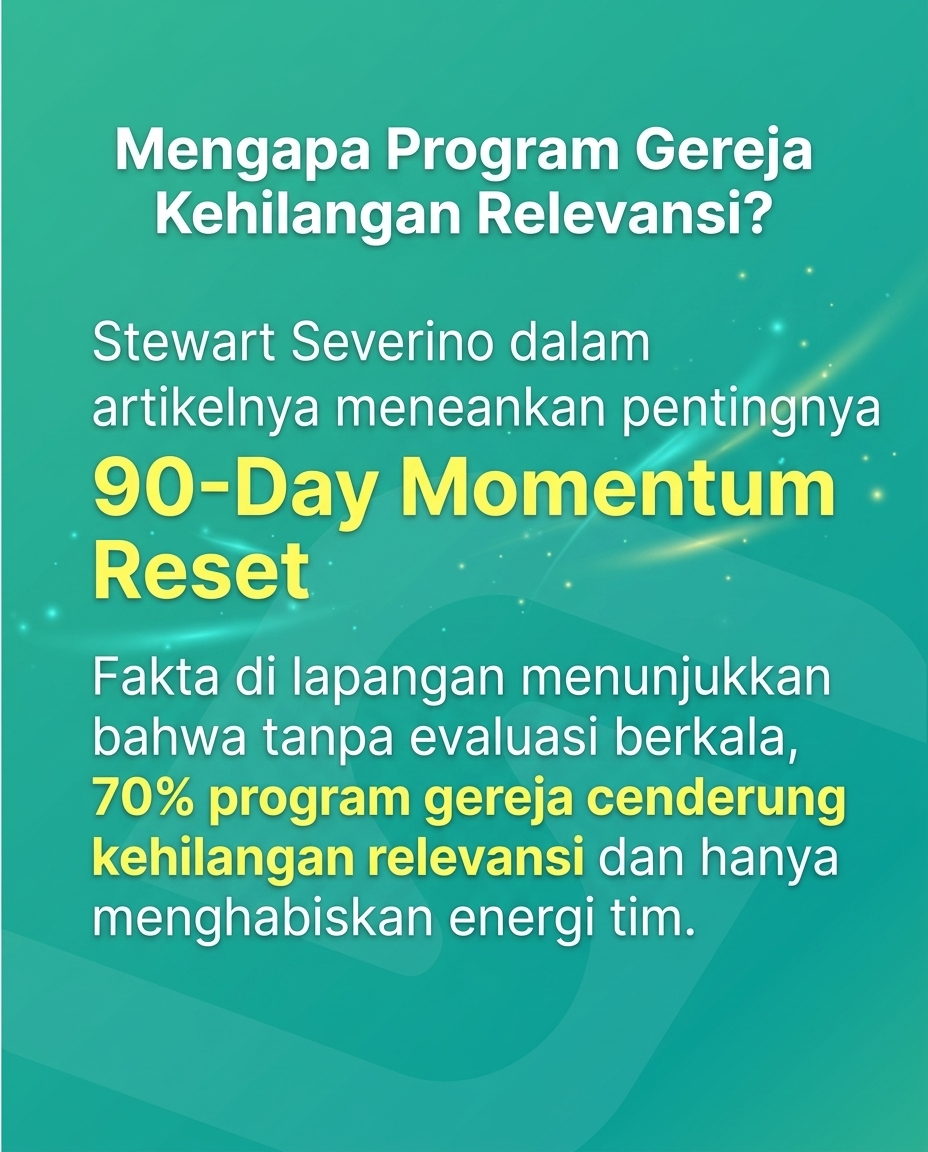 Gereja Kamu Lagi Jalan di Tempat? Mungkin Ini Waktunya Reset 90 Hari!