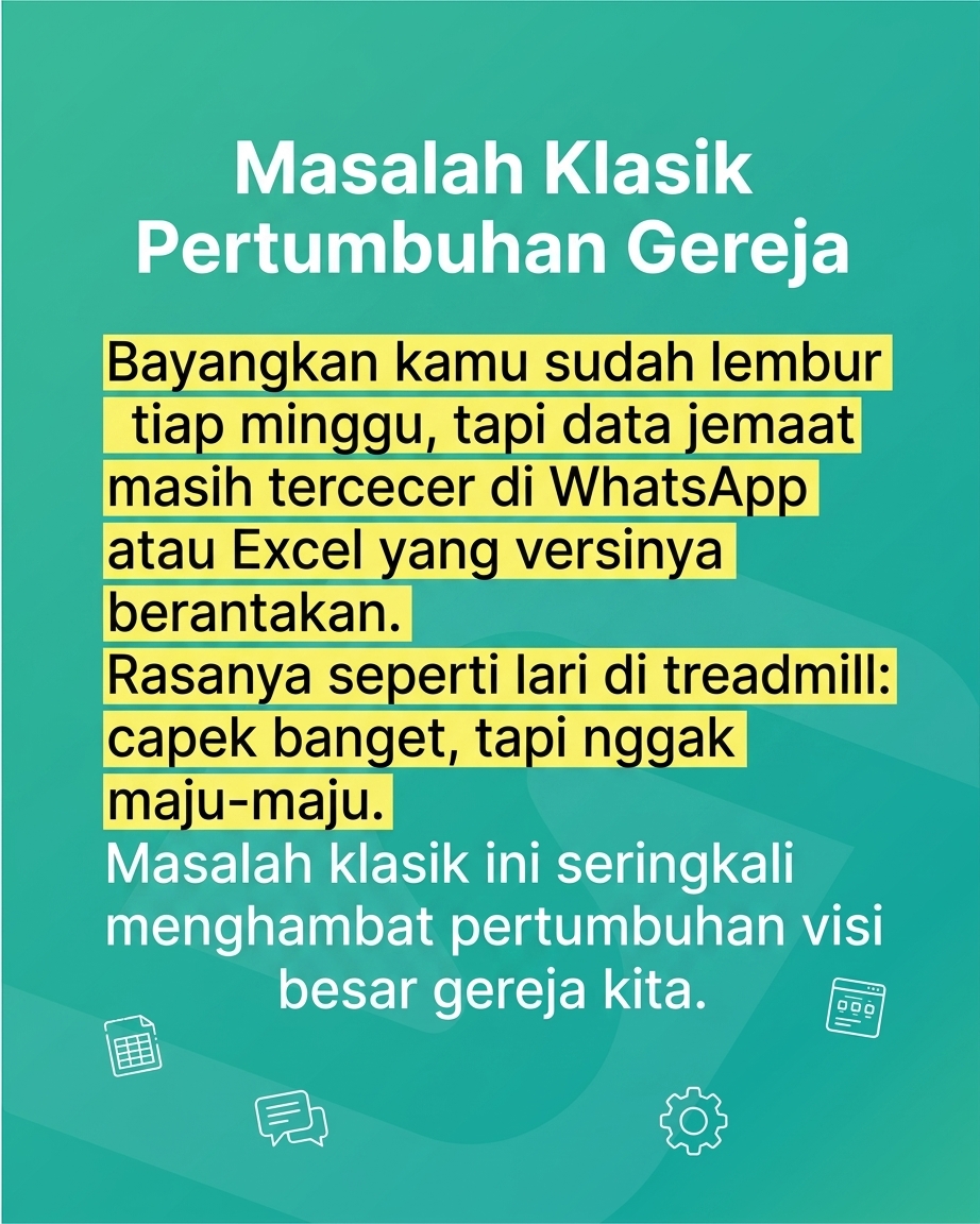 Capek Ngurusin Gereja tapi Kayak Jalan di Tempat?