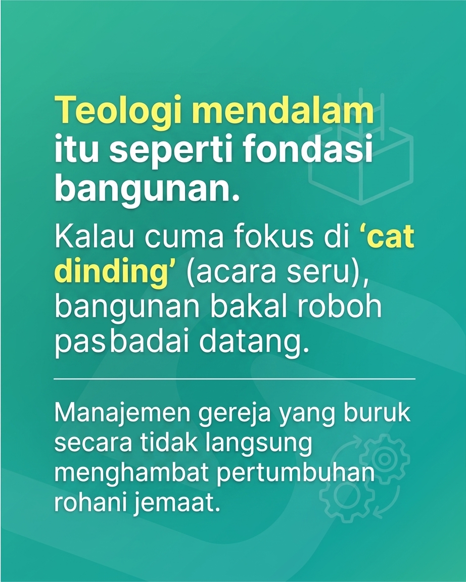 Judul Gereja Ramai, Tapi Kok Jemaatnya Gampang Goyang?