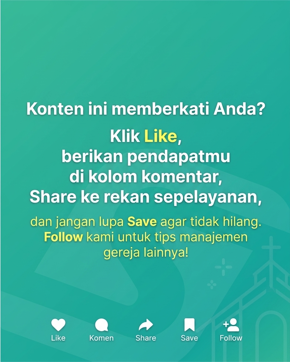 Gereja Sibuk Belum Tentu Berbuah. Janganjangan Kita Cuma Running in Circles?