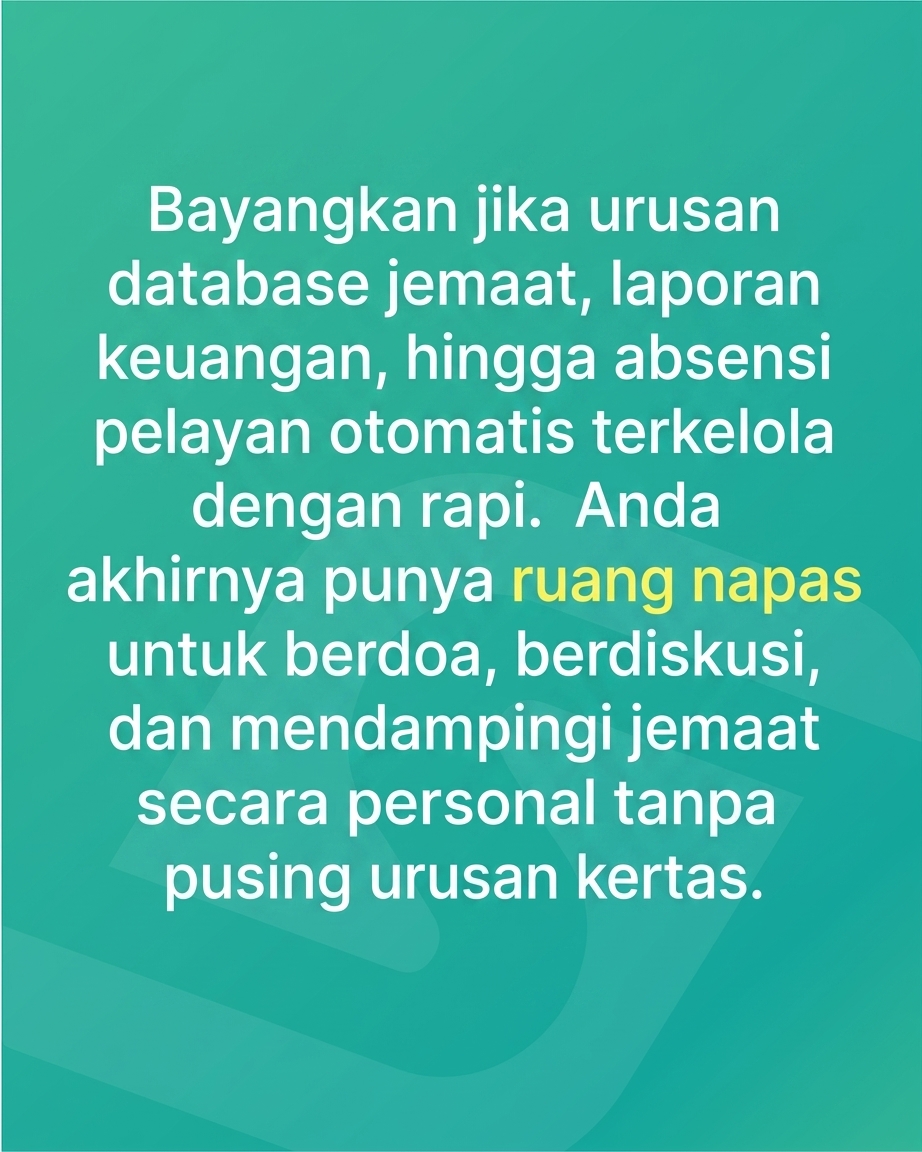 Gereja Sibuk Belum Tentu Berbuah. Janganjangan Kita Cuma Running in Circles?