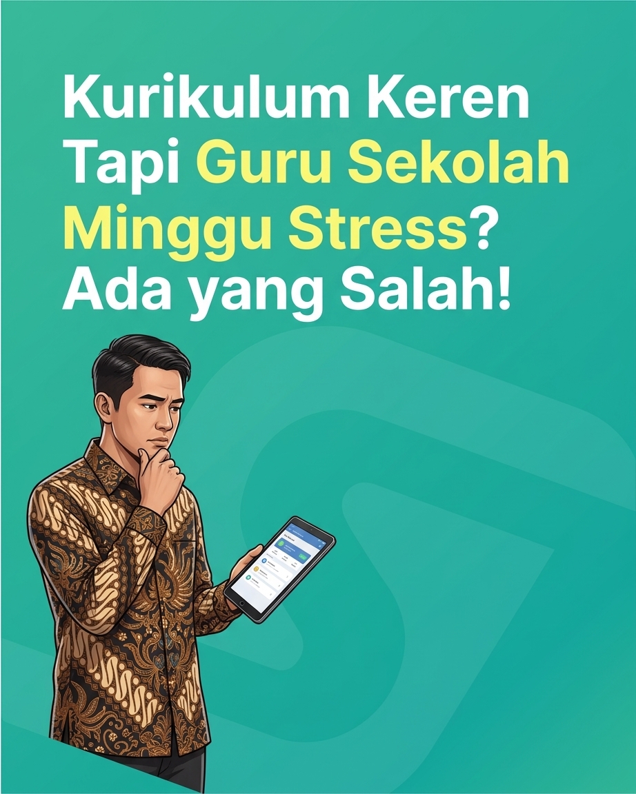 Kurikulum Keren Tapi Guru Sekolah Minggu Stress? Ada yang Salah!