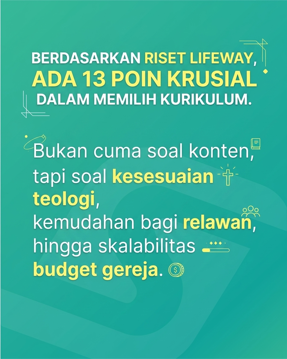 Kurikulum Keren Tapi Guru Sekolah Minggu Stress? Ada yang Salah!