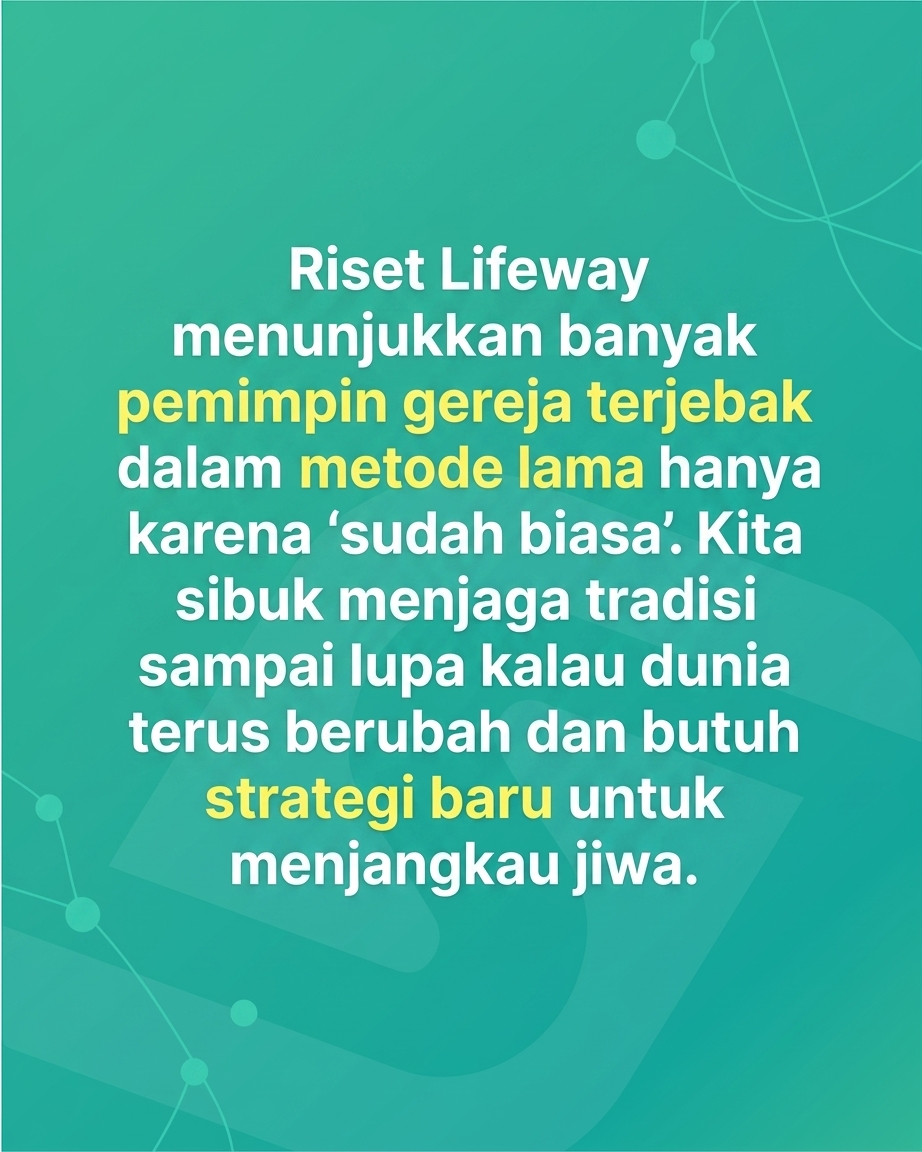 Gereja Kita Lagi Jalan di Tempat atau Memang Gak Punya Visi?