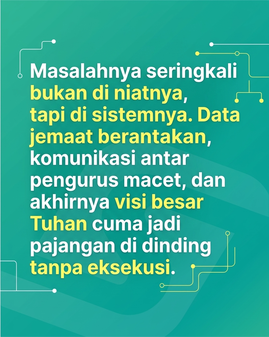 Gereja Kita Lagi Jalan di Tempat atau Memang Gak Punya Visi?