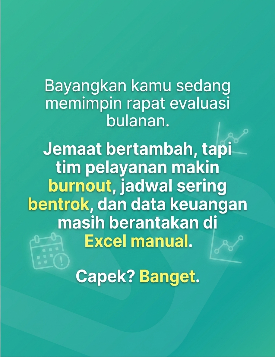 Gereja Bertumbuh Tapi Kok Capeknya Luar Biasa? Mungkin Ada yang Salah...