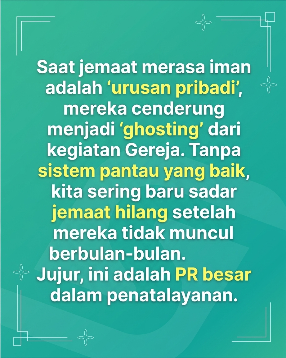 Judul Gereja Makin Sepi? Atau Kita yang Makin Buta Data?