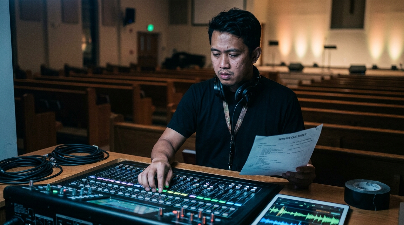 Pelayanan Backstage Gereja: Menemukan Sukacita Sejati di Balik Layar Saat Lelah Melanda